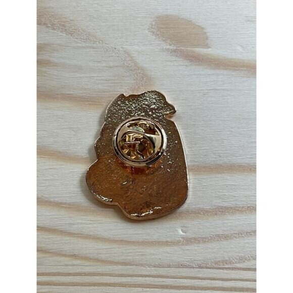 Space Themed Coffee Cup Enamel Pin Pink Black Galaxy Design Lapel Pin Backpacks - Picture 2 of 3